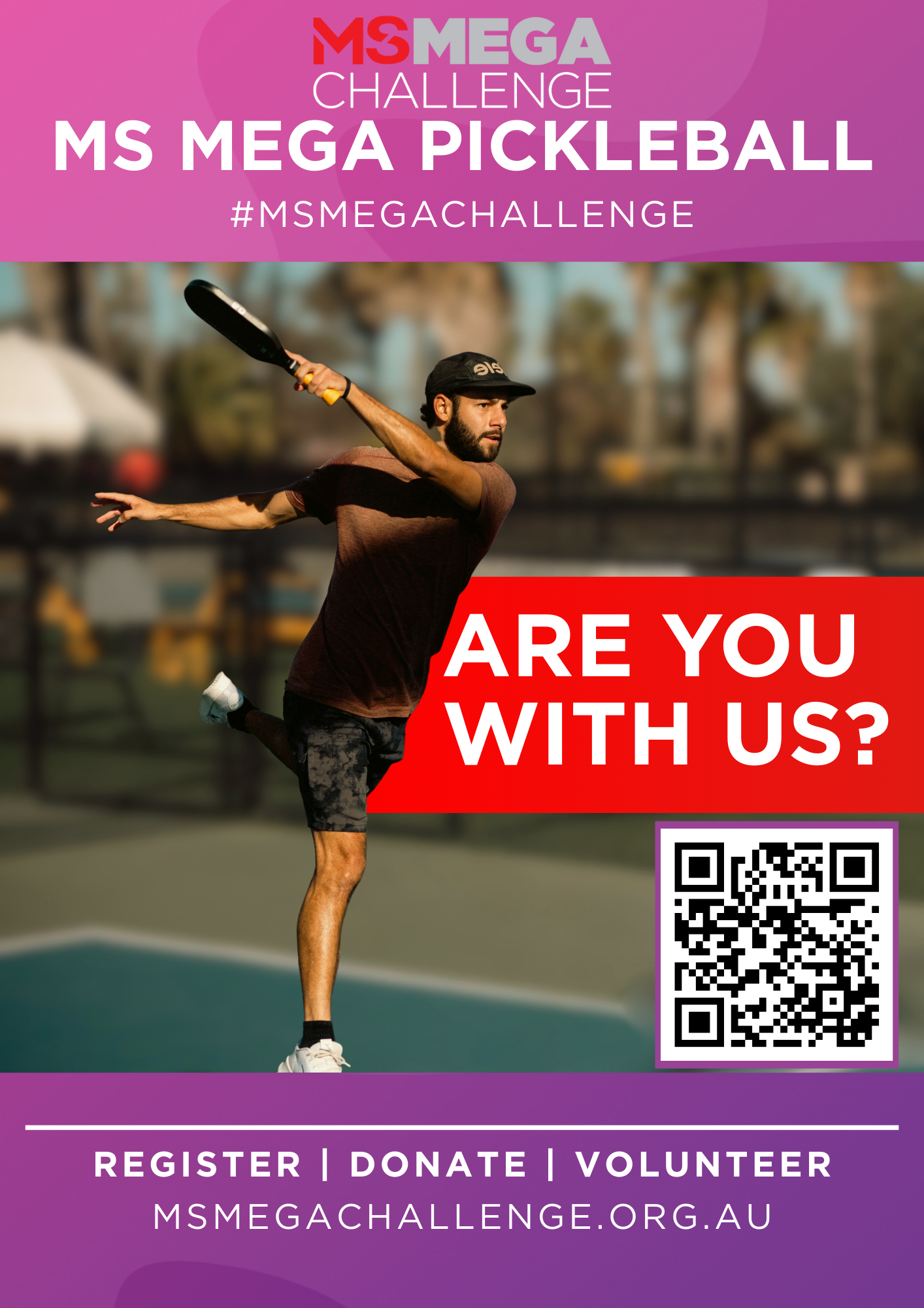 2026 Mega Pickleball Posters - with us