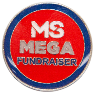 Fundraising rewards pin Fundraising rewards pin